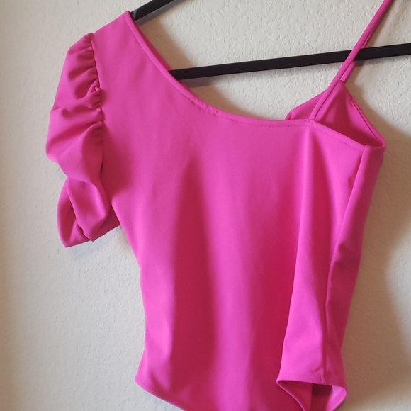 Hot Pink bodysuit - Picture 4 of 10